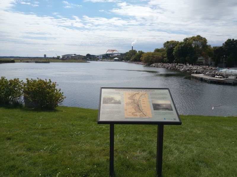 Milwaukee's Changing Lakefront Marker image. Click for full size.