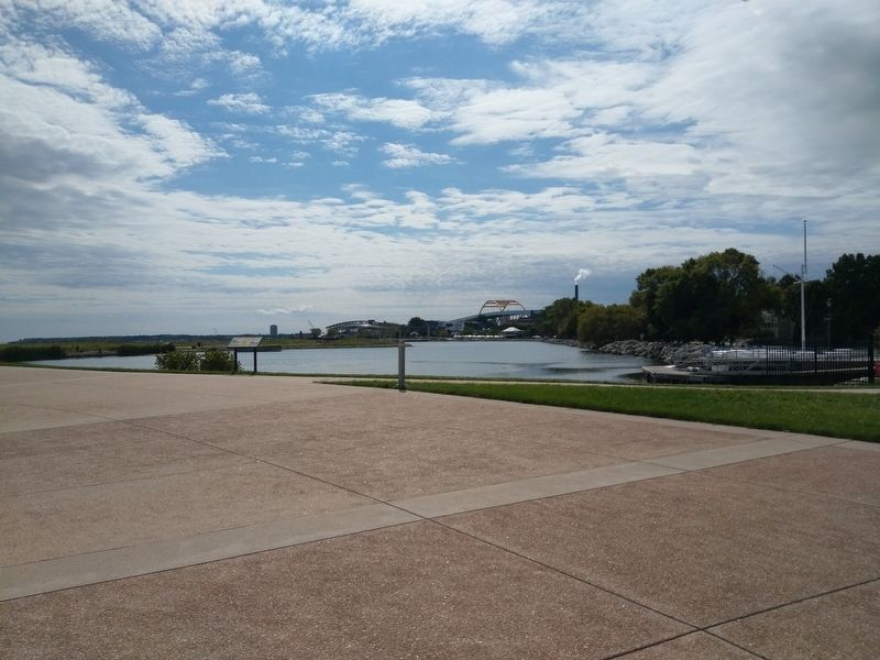 Milwaukee's Changing Lakefront Marker. Click for full size. Milwaukee's Changing Lakefront Marker image. Click for full size.