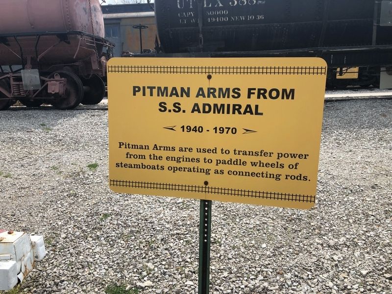 Pitman Arms from S.S. Admiral Marker image. Click for full size.