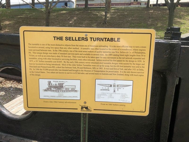 The Sellers Turntable Marker image. Click for full size.