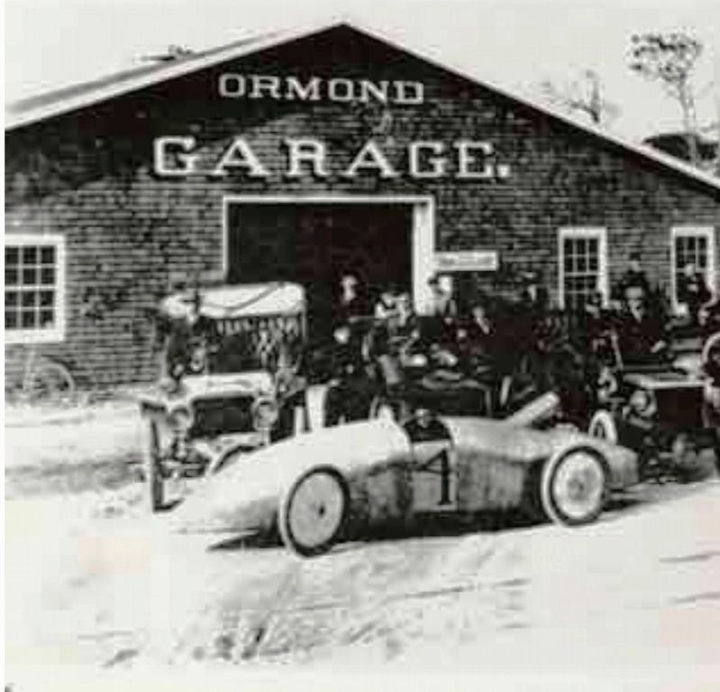 The Ormond Garage circa 1905 image. Click for full size.