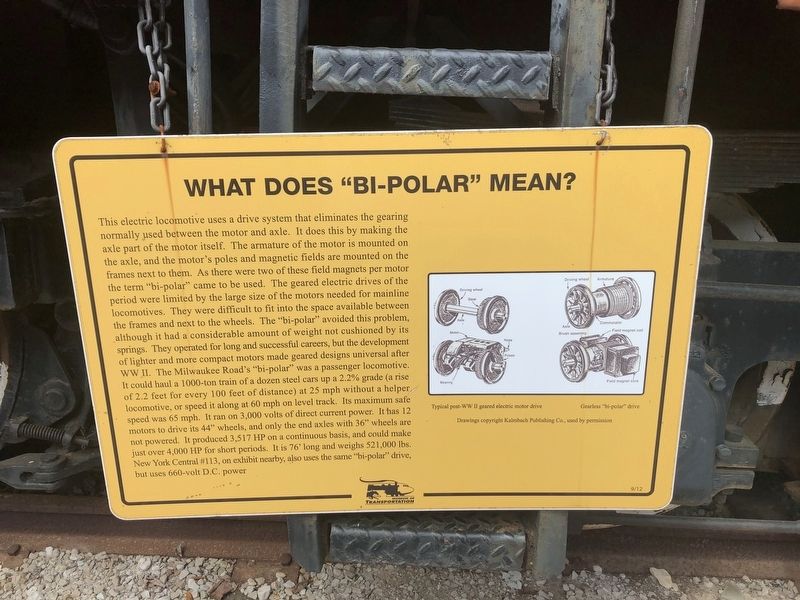 What Does "Bi-Polar" Mean? Marker image. Click for full size.