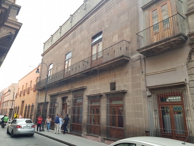 La Lonja Society of San Luis Potosí Marker image. Click for full size.