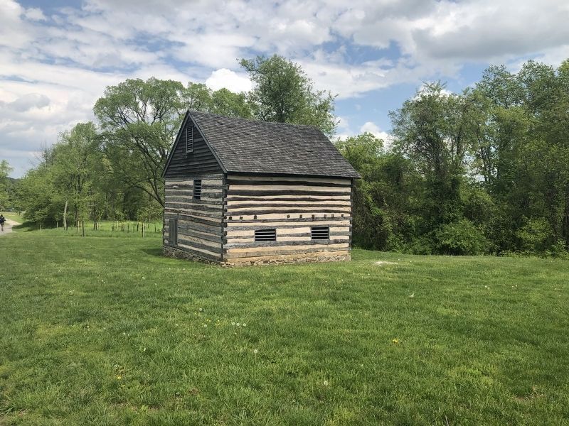 One of the historic structures at Rockburn Branch Park image. Click for full size.