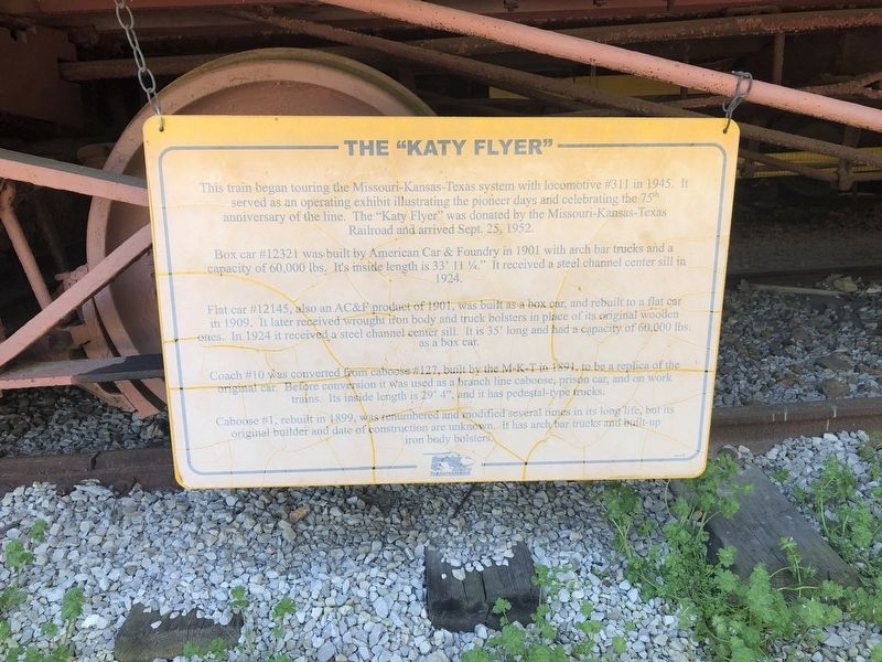 The "Katy Flyer" Marker image. Click for full size.