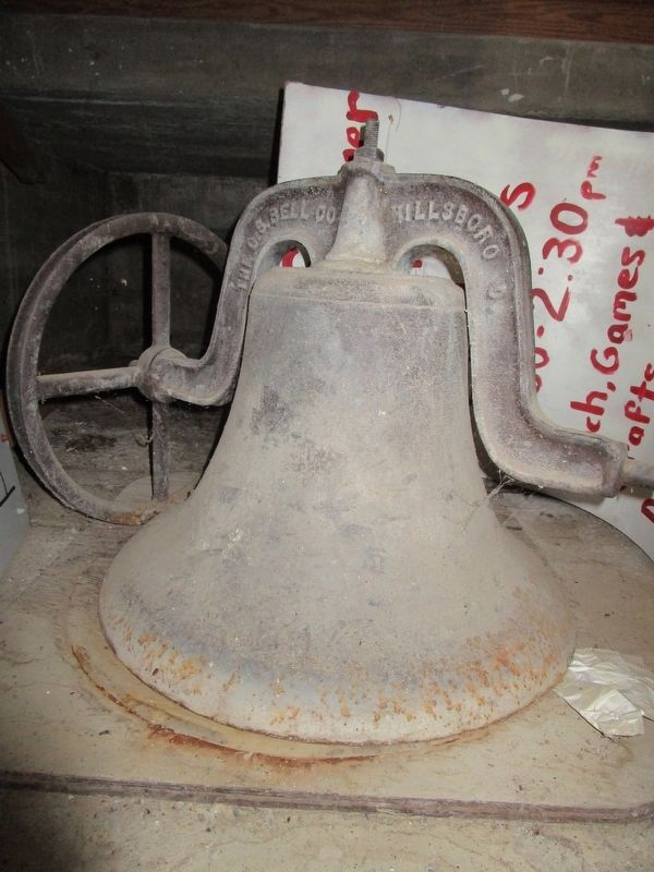 East Otto Union School Bell image. Click for full size.
