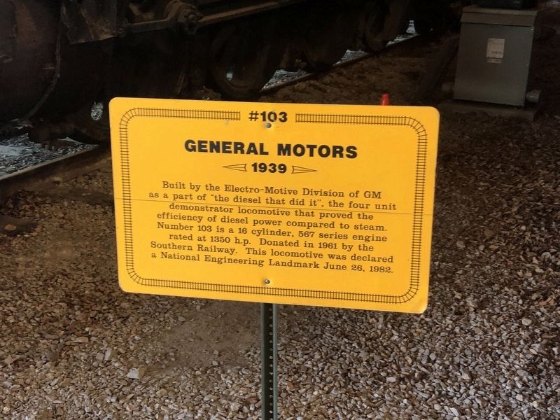 #103 Marker. Click for full size. #103 Marker image. Click for full size.