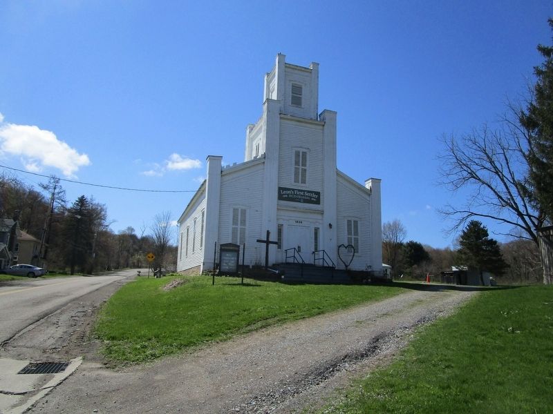 Leon United Methodist Church. Click for full size. Leon United Methodist Church image. Click for full size.