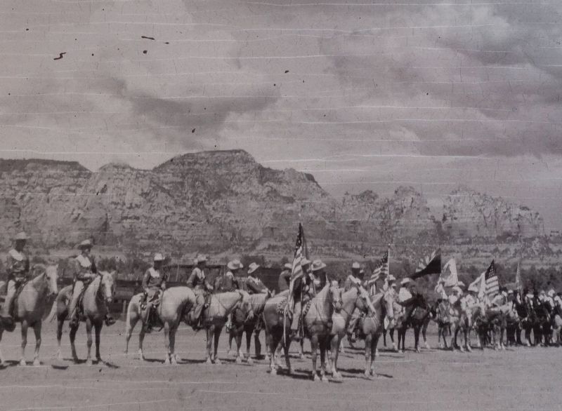 Sheriff's Posse at Grds image. Click for full size.