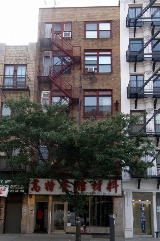 John Brown's Body On The Bowery Marker site. Click for full size. John Brown's Body On The Bowery Marker site image. Click for full size.