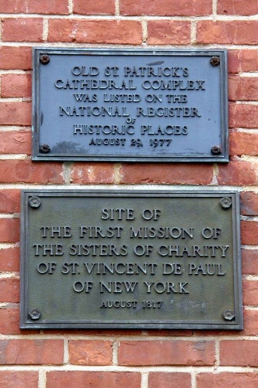 Sisters of Charity Marker. Click for full size. Sisters of Charity Marker image. Click for full size.