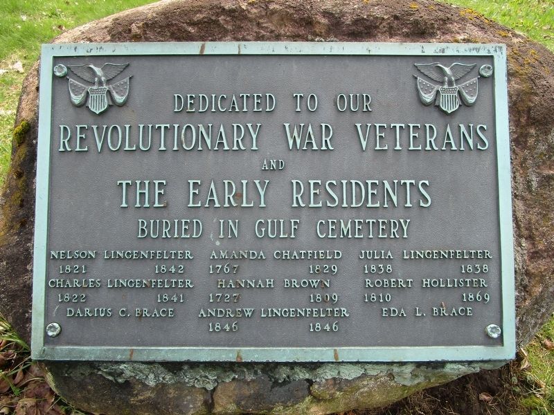 Revolutionary War Veterans Marker. Click for full size. Revolutionary War Veterans Marker image. Click for full size.