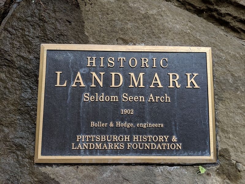 Seldom Seen Arch Marker. Click for full size. Seldom Seen Arch Marker image. Click for full size.