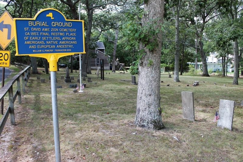 Burial Ground Marker image. Click for full size.