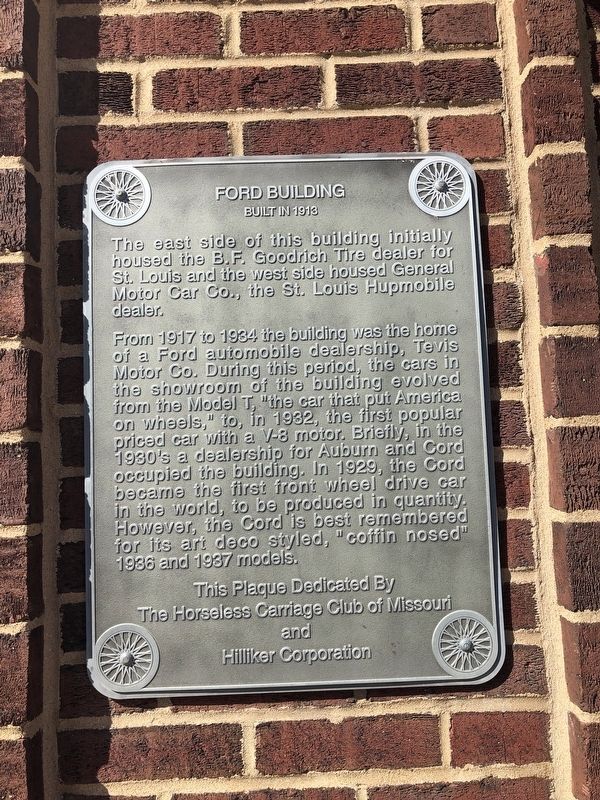 Ford Building Marker image. Click for full size.
