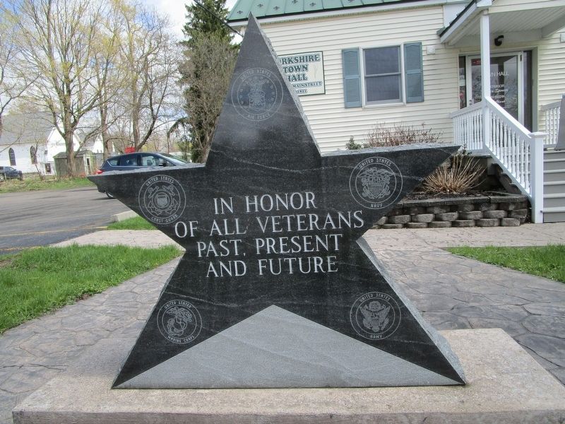 Yorkshire Veterans Memorial image. Click for full size.