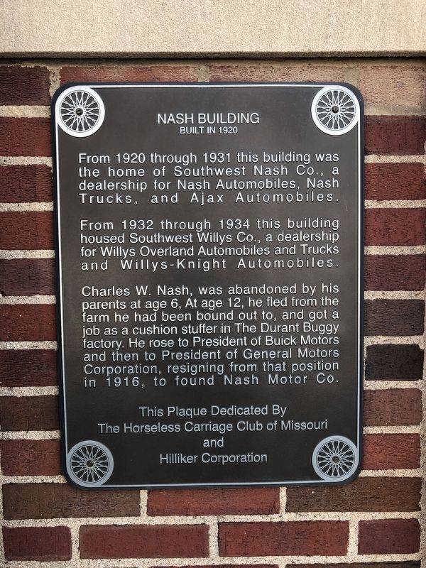 Nash Building Marker image. Click for full size.