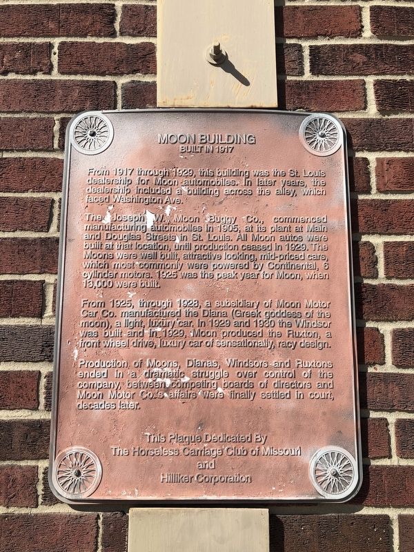 Moon Building Marker. Click for full size. Moon Building Marker image. Click for full size.