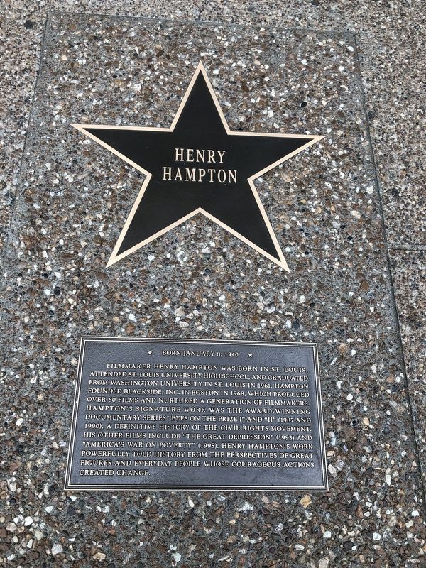 Henry Hampton Marker. Click for full size. Henry Hampton Marker image. Click for full size.