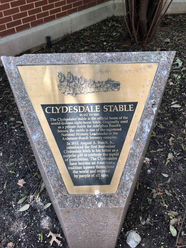 Clydesdale Stable Marker image. Click for full size.