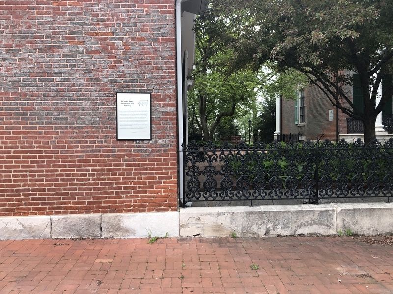 DeMenil Place During The Gay Nineties Marker image. Click for full size.