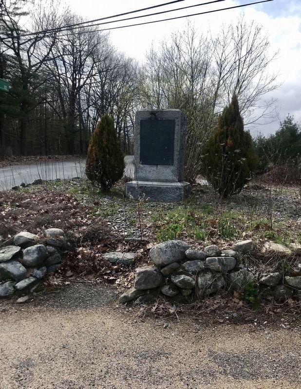 Near this spot was the residence and garrison of John Fitch Marker - wide view image. Click for full size.
