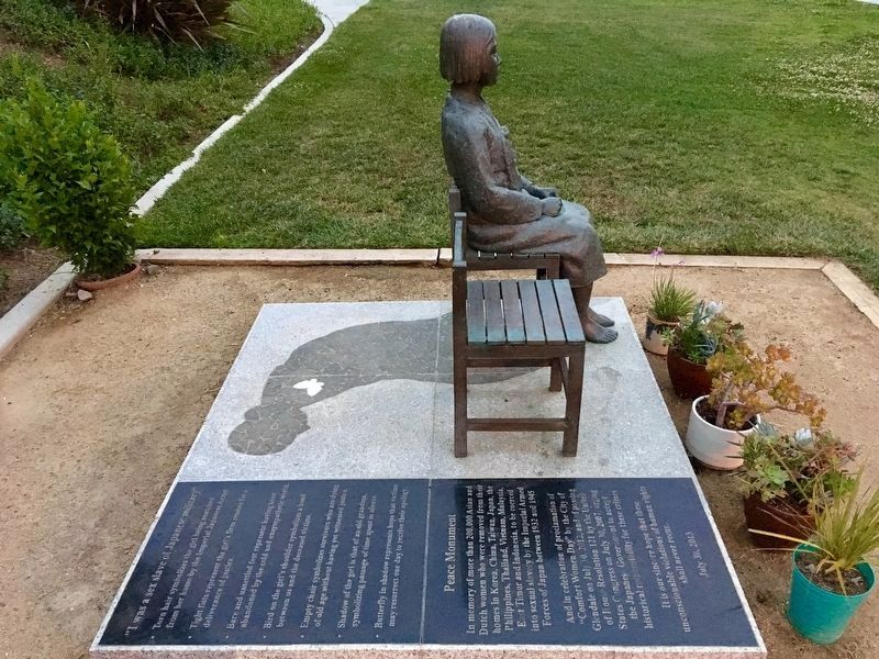 Korean Comfort Women Statue. Click for full size. Korean Comfort Women Statue image. Click for full size.