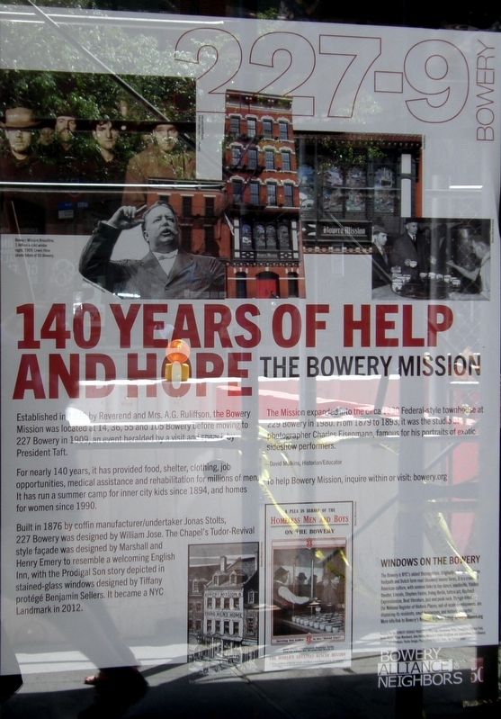 140 Years Of Help And Hope Marker. Click for full size. 140 Years Of Help And Hope Marker image. Click for full size.