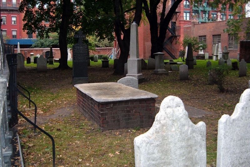 Old St. Patricks Cathedral graveyard image. Click for full size.