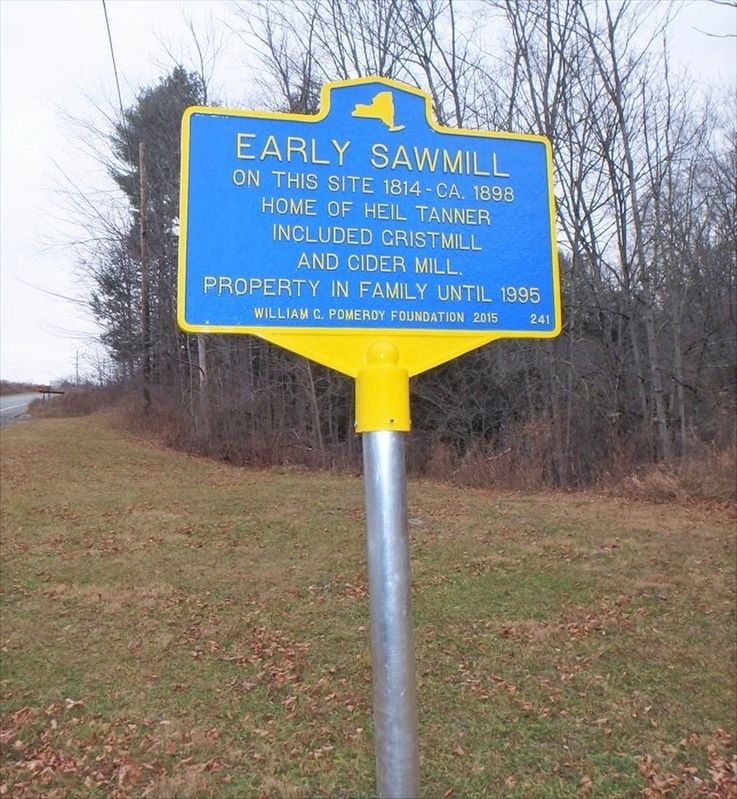 Early Sawmill Marker. Click for full size. Early Sawmill Marker image. Click for full size.
