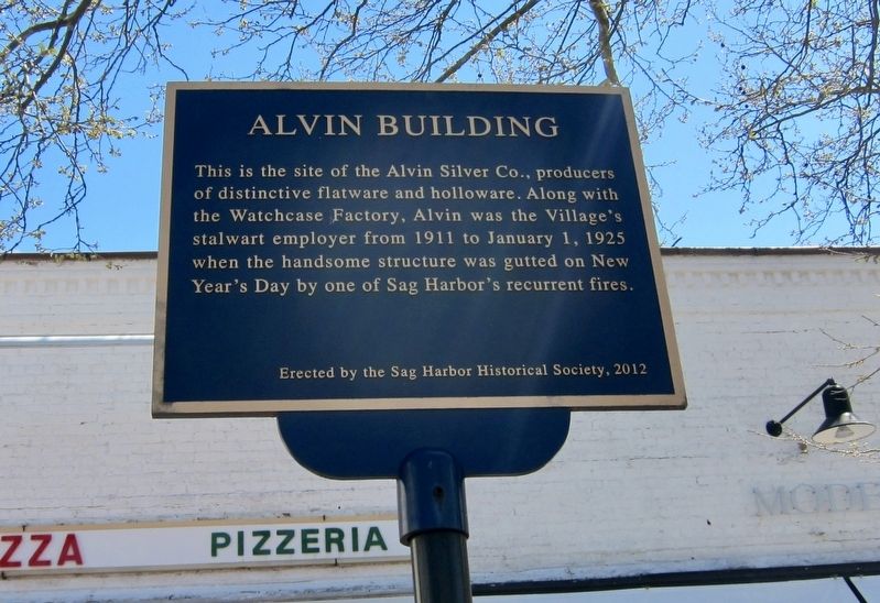 Alvin Building Marker image. Click for full size.