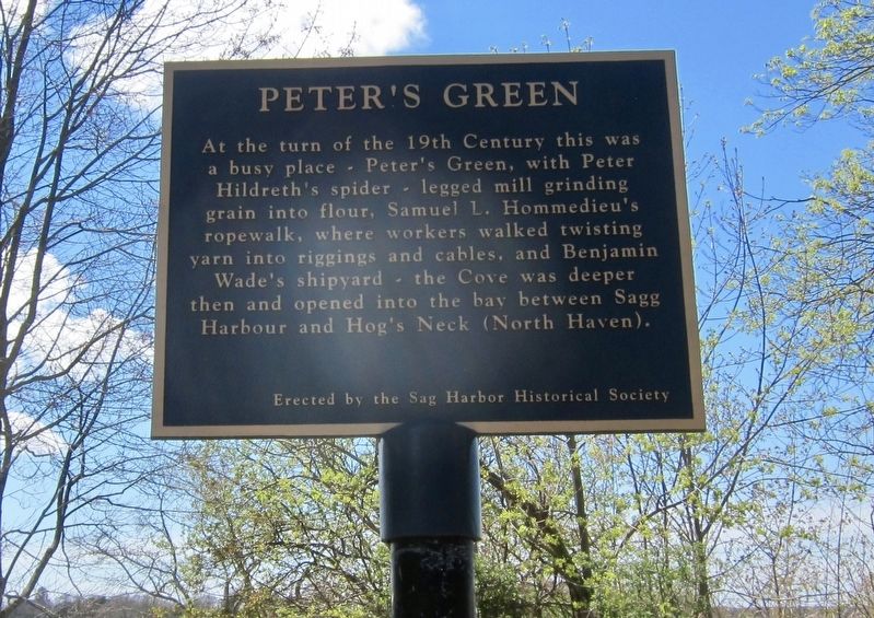 Peter's Green Marker image. Click for full size.