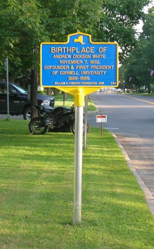 Birthplace Of Marker image. Click for full size.