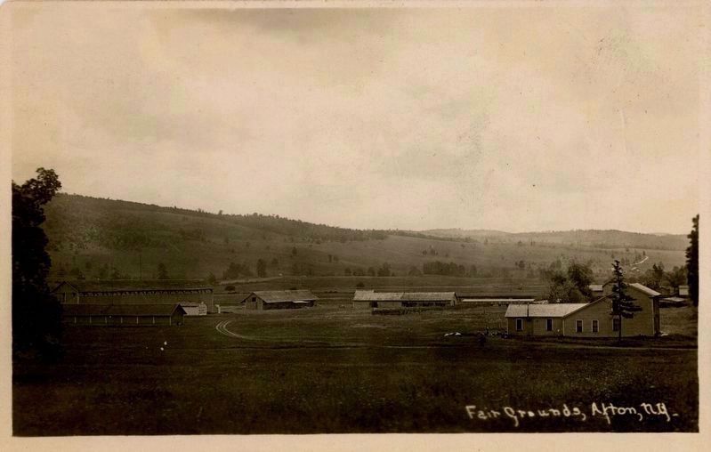 <i>Fair Grounds, Afton, NY</i> image. Click for full size.
