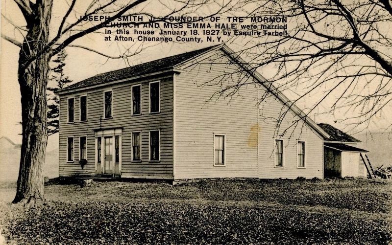 Smith/Hale Marriage Site image. Click for full size.