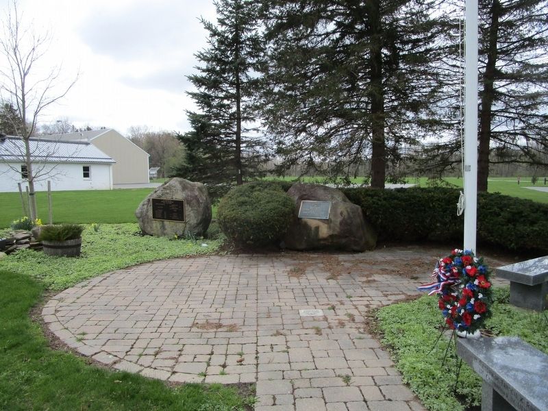 Wales, NY Veterans KIA Memorial image. Click for full size.