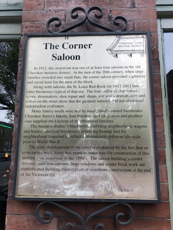 The Corner Store Marker image. Click for full size.