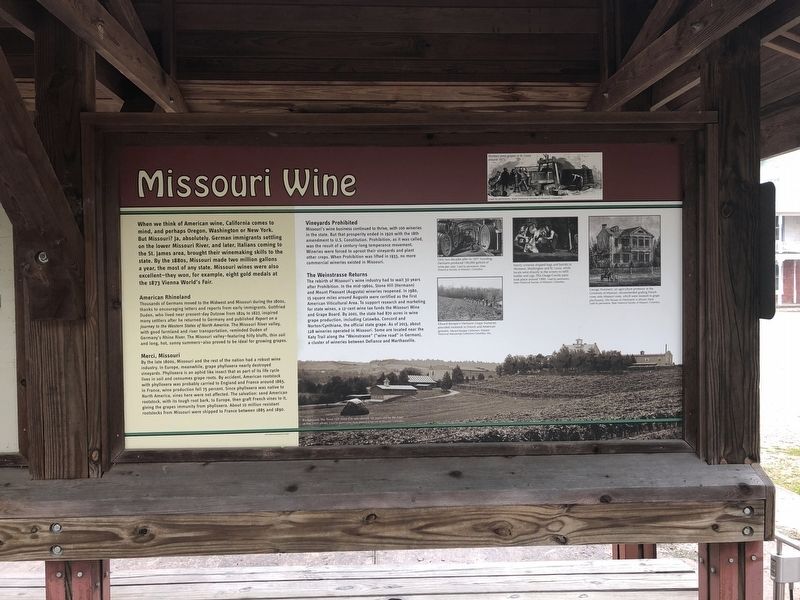 Missouri Wine Marker image. Click for full size.