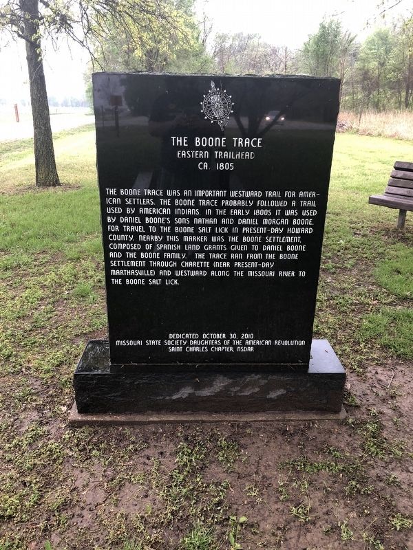 The Boone Trace Marker image. Click for full size.