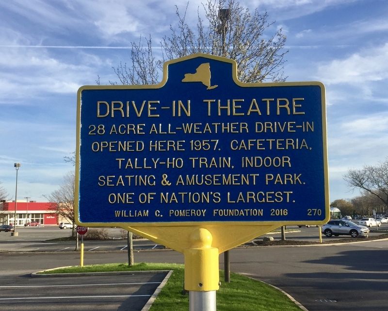 Drive-In Theatre Marker image. Click for full size.