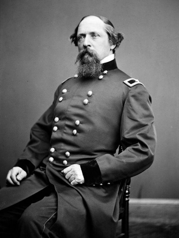 Gen. James B. Ricketts. Click for full size. Gen. James B. Ricketts image. Click for full size.