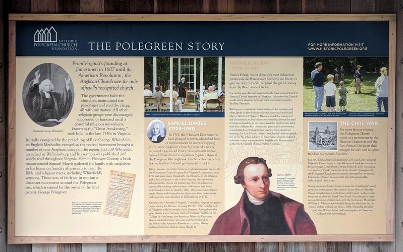 The Polegreen Story Marker. Click for full size. The Polegreen Story Marker image. Click for full size.