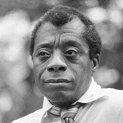James Baldwin, 1961 image. Click for full size.