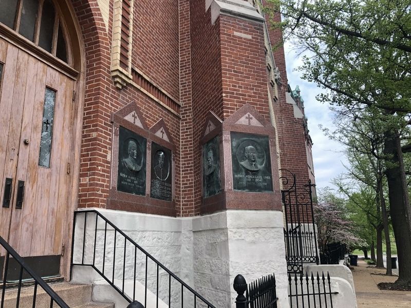 Engravings on the side of the chapel. Click for full size. Engravings on the side of the chapel image. Click for full size.