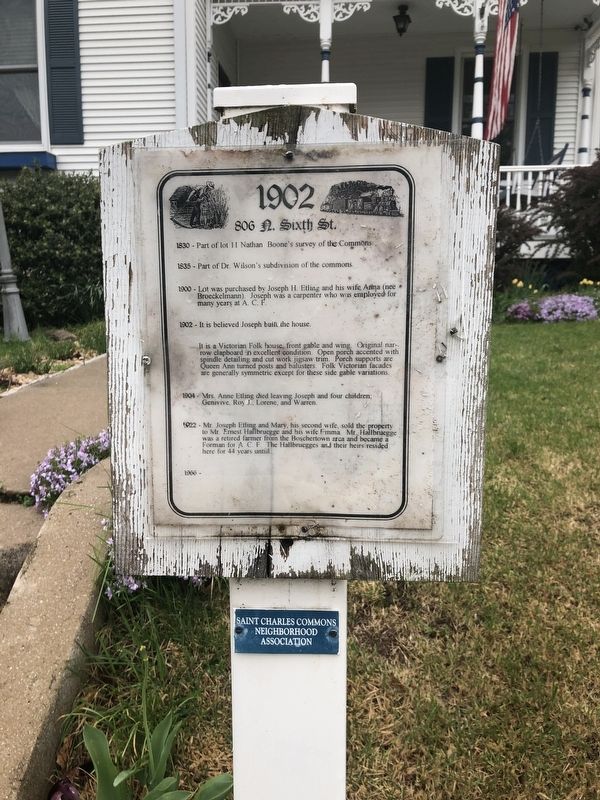 1902 Marker. Click for full size. 1902 Marker image. Click for full size.