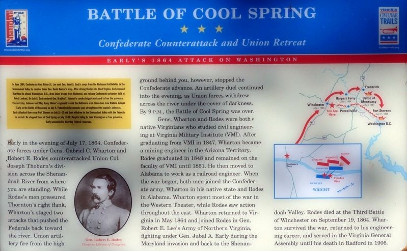 Confederate Counterattack and Union Retreat Marker image. Click for full size.