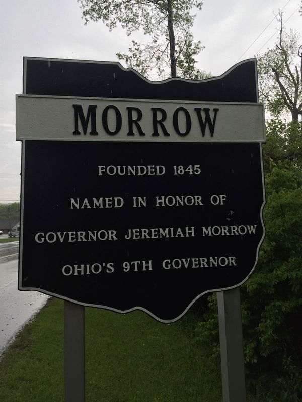 Morrow Marker. Click for full size. Morrow Marker image. Click for full size.