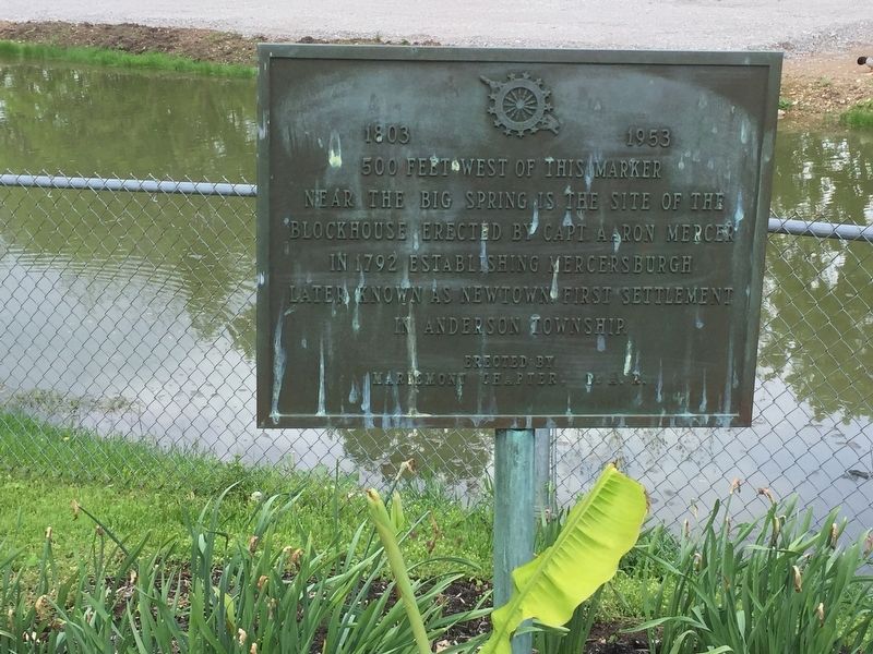 Blockhouse Marker. Click for full size. Blockhouse Marker image. Click for full size.