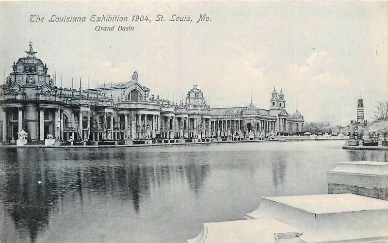 <i>The Louisiana Exposition 1904, St. Louis, Mo., Grand Basin</i> image. Click for full size.