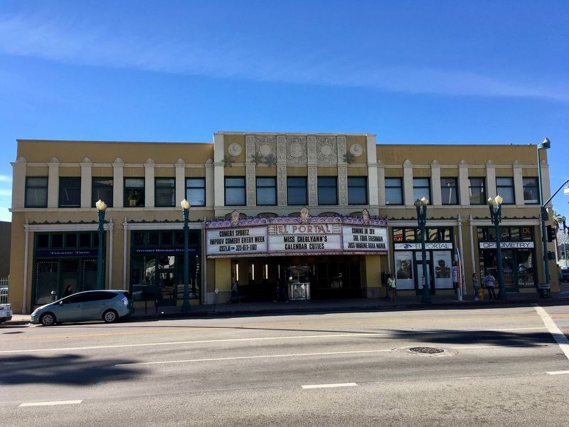 El Portal Theatre. Click for full size. El Portal Theatre image. Click for full size.